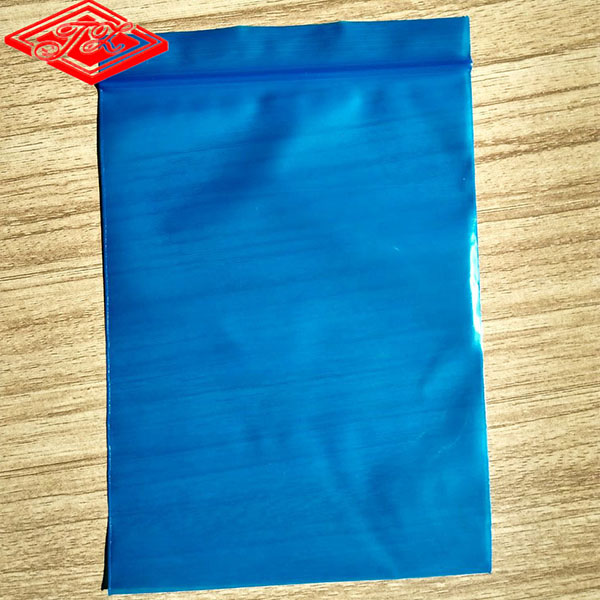 PE蓝色自封袋 彩色塑料骨袋 PE夹链袋印刷 塑料袋厂家批发